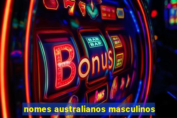 nomes australianos masculinos